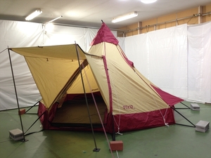 Shimomatsu) Ogawa Ogawa One Paul Tent Pilz 12 PVC Multi Sheet Red X Sand 5-6 человек ◆ ★ J230517R06B KE17A