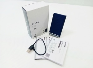下松)【美品】 SONY ソニー NW-A306/LC J ウォークマン Aシリーズ 32GB ブルー系 ◆N2304010 KD01B
