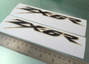 海外　 ZX-6R ZX6R Decal Sticker カッチング ステッカー シール デカール 200mm x 45mm 2枚セット