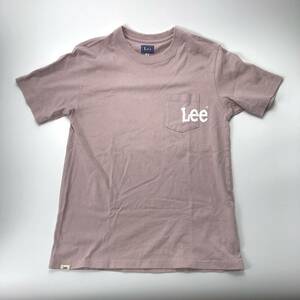 S ポケットTシャツ Lee くすみパープルピンク リユース ultramto