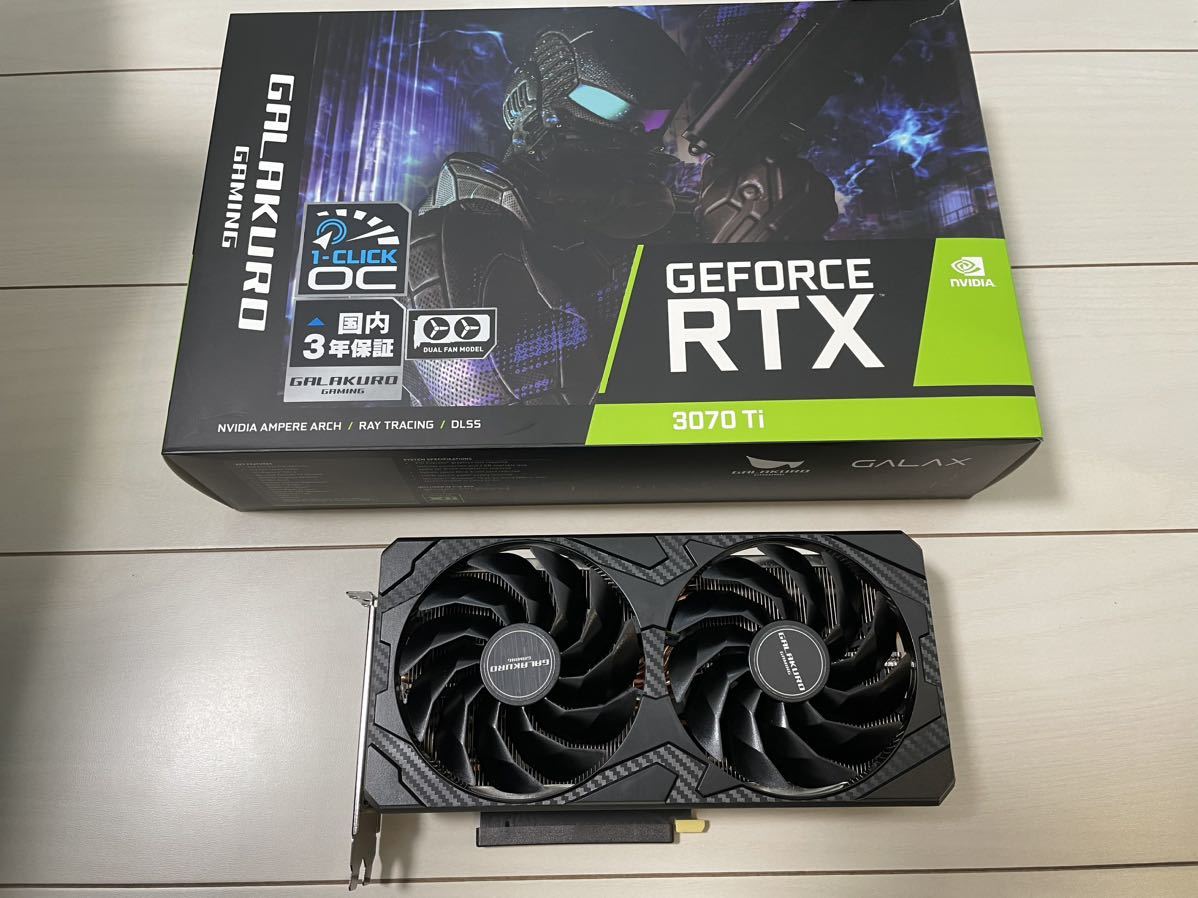 一万円スタート超美品ASUS ROG Strix NVIDIA GeForce RTX 3070 Ti OC