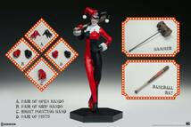 Sideshow 1/6 ハーレイ・クイン （バージョン２) 通常.Ver 新品 100428 Harley Quinn サイドショウ ＤＣコミックス 検） ホットトイズ_画像10