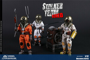 COOMODEL 1/12 ストーカー チーム 3体セット 純銅.Ver 未開封新品 DS004 検) DID POPTOYS SHARK TOYS POP COSTUME