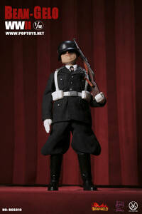 POPTOYS 1/12 Bean Gelo 第三弾 WW2 Black SS Fatso 未開封新品 BGS010 検) DID COOMODEL SHARK TOYS POP COSTUME