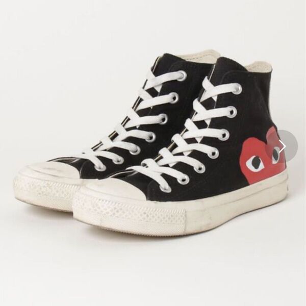 converse PLAY COMME des GARCONS コラボ 箱無し 返品不可 返品の場合は購入者様着払いにて