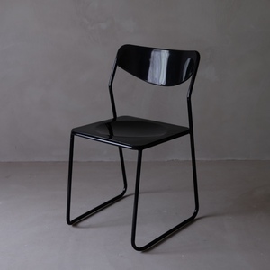 02375 steel . plastic. start  King chair black B / dining chair chair retro Vintage modern 