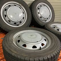 13インチ スチールホイール 4本セット ヨコハマ スタッドレスタイヤ iceGUARD 155/65R13 ライフ AZワゴン ekスポーツ MRワゴン パレット_画像1