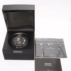 訳あり セイコー 腕時計 ASTRON SBXB045 ソーラー ブラック メンズ SEIKO [0202]の画像8