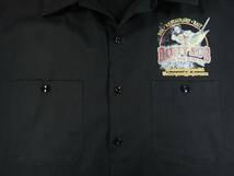 4650/美品 Dickies 半袖 ワークシャツ 3XL●洗濯プレス済●ネコポス可●BAR RESTAURANT BAIT DIRTY AL'S ディッキーズ 古着_画像5