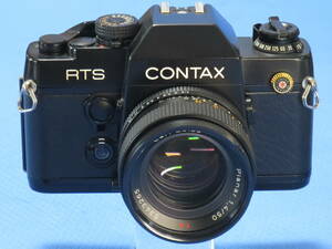 ★ 極上美品 ★ コンタックス ♪ CONTAX RTS Ⅱ　最高級ＡＥ一眼レフ ＋ ５０ｍｍ　　Ｆ １．４ セット