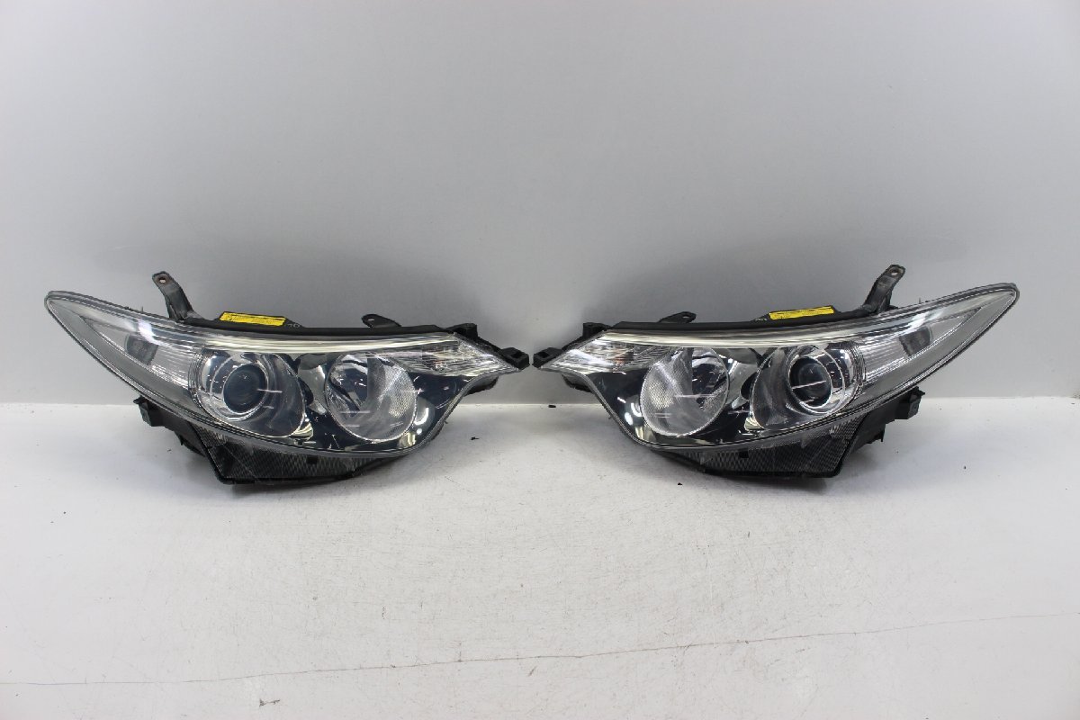 美品 エスティマ ACR50W 前期 ヘッドライト 左右 キセノン HID レベ付 AFS無 コイト 28-192 刻印70 285239-285240-I18