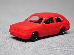 KATO passenger vehicle set 90 period. Nissan car ... Pulsar red 