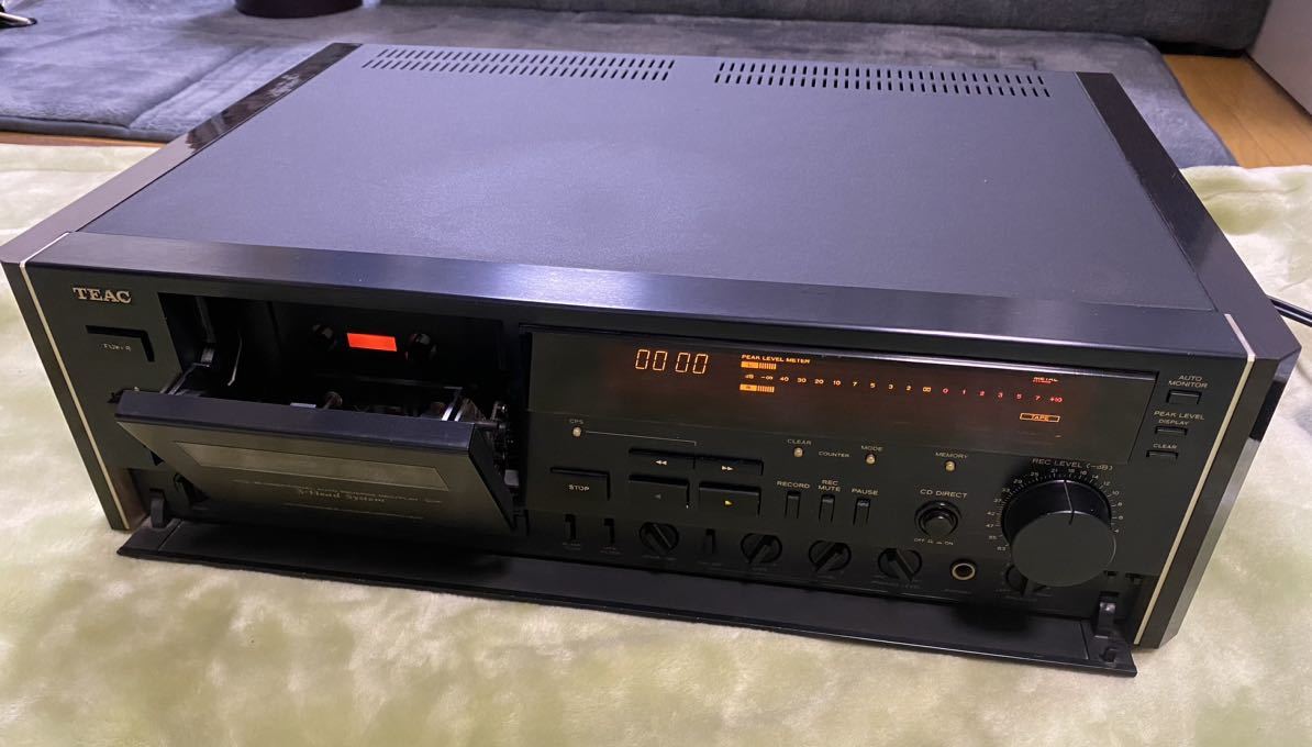 希少】TEAC ティアック カセットデッキ R-9000 通電確認済 オーディオ