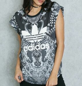 adidas アディダス The Farm Company ファームカンパニー コラボ PAVAO TEE ロールアップ袖