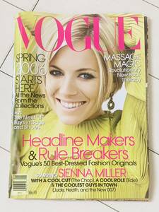 VOGUE USヴォーグ アメリカ　2006 January/SIENNA MILLER