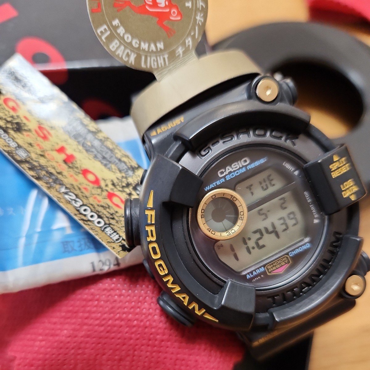おすすめネット G-SHOCK ゴールドチタンフロッグマン GW-82308-9AJR