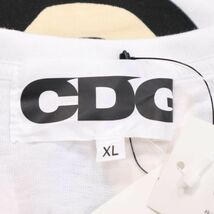 【新品 AD2021】 CDG コムデギャルソン × CPFM カクタスプラントフリーマーケット 限定 半袖 Tシャツ Sz.XL　メンズ 白　D3T00884_5#A_画像6