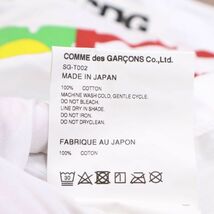 【新品 AD2021】 CDG コムデギャルソン × CPFM カクタスプラントフリーマーケット 限定 半袖 Tシャツ Sz.XL　メンズ 白　D3T00884_5#A_画像10