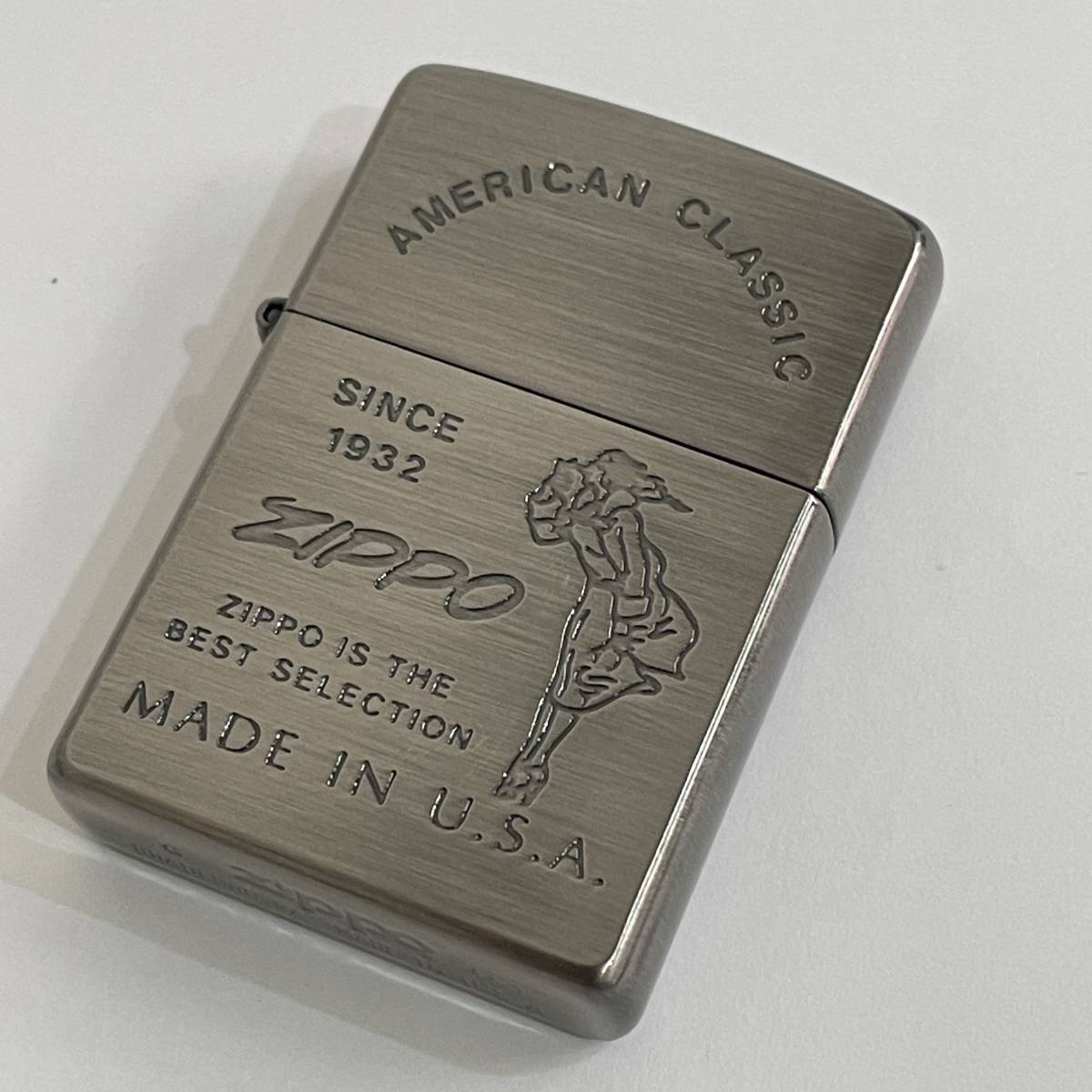 最安挑戦中 価格変更zippo ウィンディー限定品 真鍮ケース・ピンバッチ