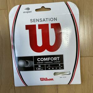 ウイルソン Wilson テニスガット 単張り センセーション 16（SENSATION 16） 130 ナチュラル WRZ941000