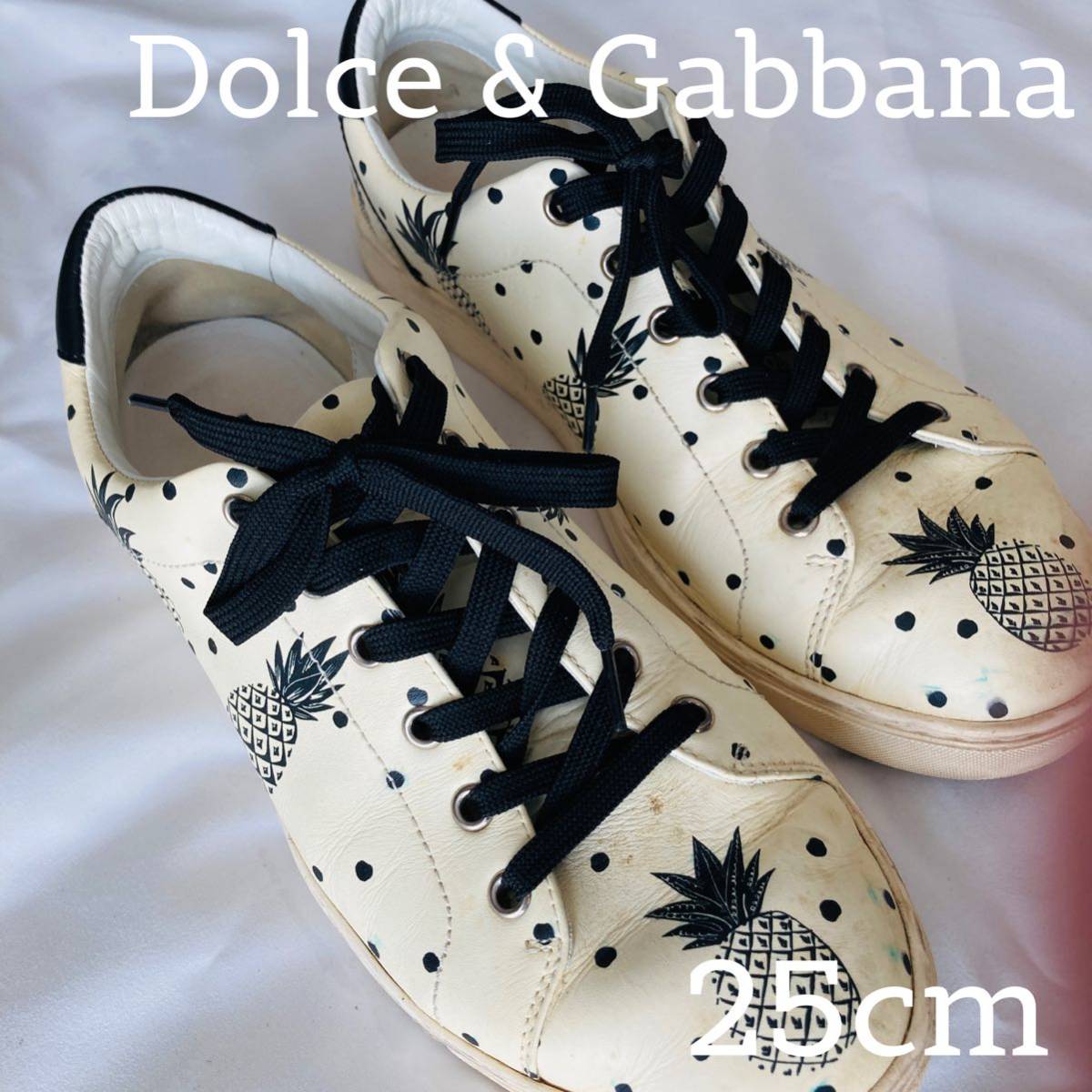 ☆希少☆大人気☆25cmドルチェ&ガッバーナ ドルガバ DOLCE&GABBANA