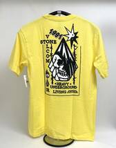 VOLCOM ボルコム AF222301YEF メンズ Lサイズ 半袖Tシャツ バックプリント T-Shirts 黄色 イエロー 古着風 ヴォルコム 新品 即決 送料無料_画像1