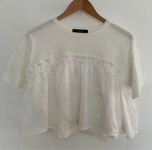 w closet チュール半袖Tシャツ