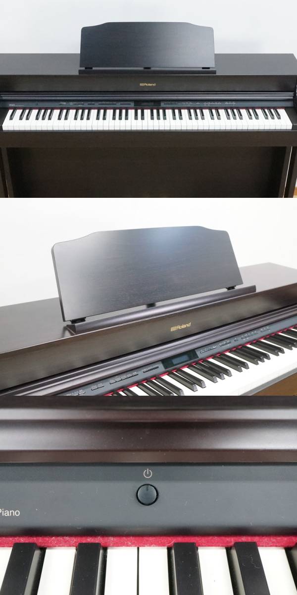東ハ:【ローランド】電子ピアノ HP603 ハイブリッド鍵盤88鍵 内蔵曲375