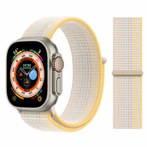 Apple Watch アップルウォッチ バンド ベルト　ナイロン【38/40/41】スターカラー