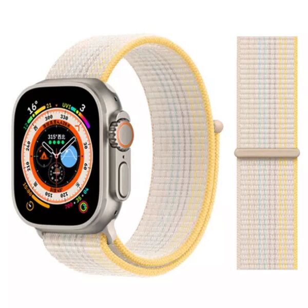 Apple Watch アップルウォッチ バンド ベルト ナイロン【38/40/41】スターカラー