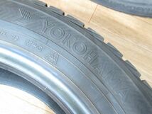 中古スタッドレスタイヤのみ4本 185/60R15 84Q ヨコハマ アイスガードiG30 2013年製_画像7