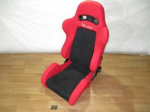  exhibition unused goods DOG FIGHTER sport seat ( semi bucket seat ) red red / dog Fighter 