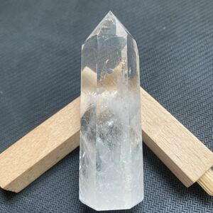 ブラジル産白い 水晶クラスター 能量六角柱　(幸運水晶原石)4