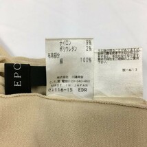 EPOCA　エポカ　ノースリーブシャツ　タンクトップ　サイズ40 　ベージュ　管NO.A8-20_画像5