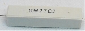  cement resistance 10w 27Ω 1 piece 