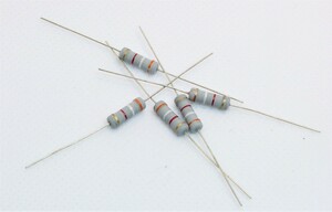 1w metal film resistance 3.9kΩ 10 pcs set 