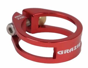  new goods *GRAZIE 31.8mm light weight sheet clamp * red 