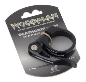 新品◆Woodman DeathGrip 34.9mm クイックシートクランプ◆ブラック