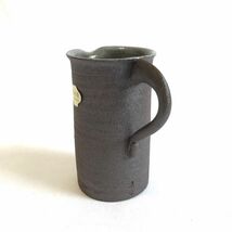 【美品】京都 清水焼 京焼 コーヒーカップ カップ コップ / 和食器 黒陶 ティーカップ 伝統工芸品_画像2