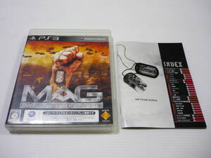 [管00]【送料無料】ゲームソフト PS3 MASSIVE ACTION GAME (MAG) BCJS-30036 プレステ PlayStation マッシブアクションゲームマグ