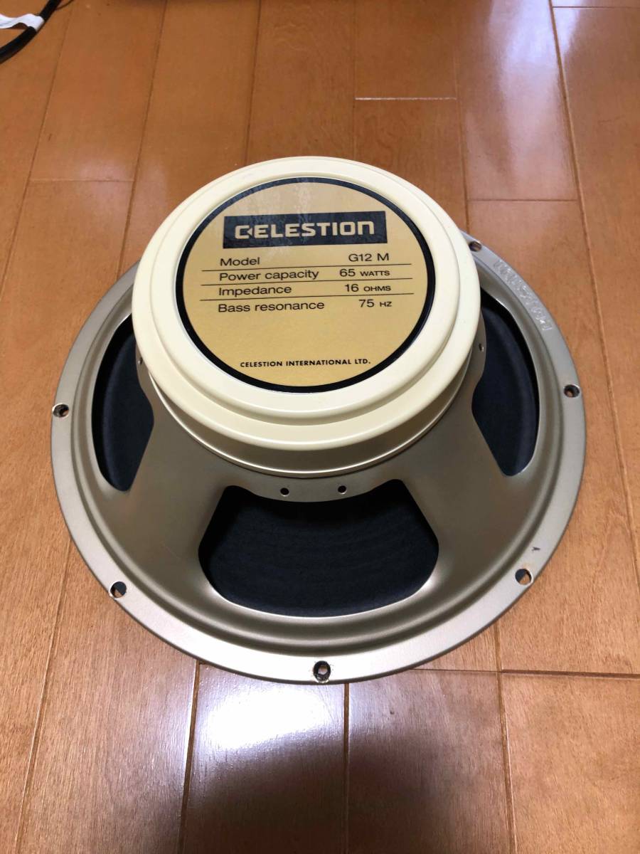 Yahoo!オークション -「celestion g12m」の落札相場・落札価格