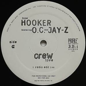 Tone Hooker Featuring O.C. And Jay-Z - Crew Love (プロモオンリー/Promo/USオリジナル)
