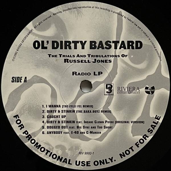 Ol' Dirty Bastard - The Trials And Tribulations Of Russell Jones (Radio LP) (Promo)