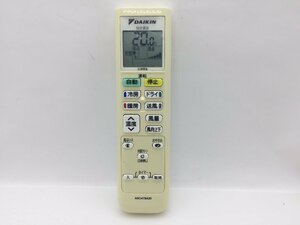 ダイキン　エアコンリモコン　ARC478A30　中古品C-6759