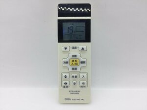 OHM　エアコン用リモコン　OAR-240N　中古品C-6787