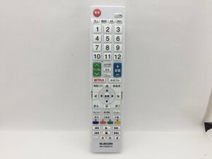 ELECOM　リモコン　ERC-TV02WH-TO　中古品F-1443