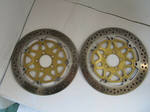  Kawasaki ZRX1100 for original front disk brake left right set secondhand goods 
