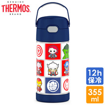 サーモス ステンレス ストロー 水筒 ステンレス水筒 ジュラシックワールド ストロー 350ml THERMOS 子供_画像1