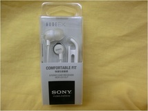 SONY ステレオイヤーレシーバー　MDR-EX10LP　白　新品　_画像1