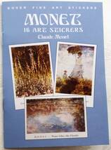 送料94円 モネ (Monet) のアート　シールブック 16枚　_画像1